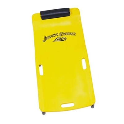 Low Profile Plastic Creeper Yellow Lisle 93102