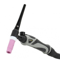TIG Torch 17 Flex with Valve 4Mt 2pc Dinse 25