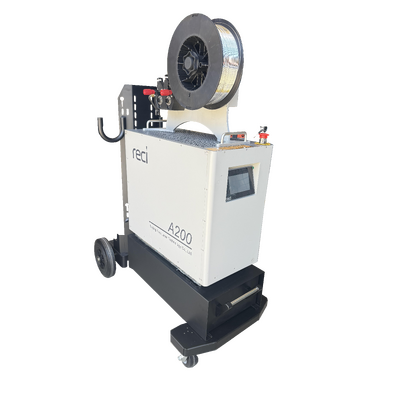 Air-Cooled Continuous-Wave Fiber Laser Reci A200 with Trolley 