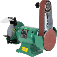 8" Industrial Grinder with Linishing Attachment, 915 x 50mm Abbott & Ashby AA362W8