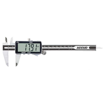 150mm Dual Scale Large Screen Digital Caliper Accud AC-106-006-11