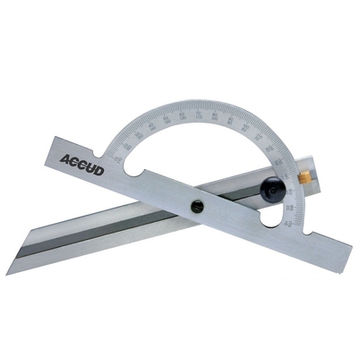 10-170 Protractor & 150mm Combination Square Accud AC-813-006-01