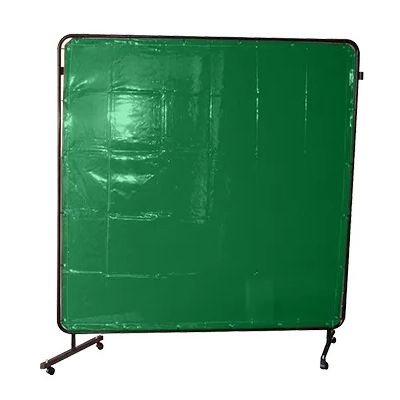 Welding Screen Green 1.8 Metres x 1.8 Metres With Frame AFWSG6X6