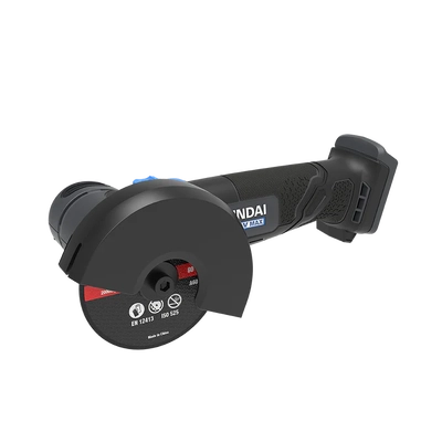 20V Mini Angle Grinder - 19500rpm, 76mm Disc, Tool-Free Guard Skin Only Hyundai AG20S-76