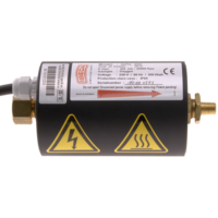 Gas Preheater 240V, 50Hz, 200W, IP54 1/4" NPT FM - 1/4" NPT M