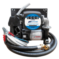 12V 56LPM Wall Mount Diesel Pump with Auto Nozzle & Mechanical Fuel Meter