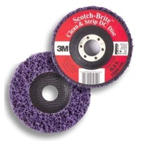 Clean & Strip Scotch-Brite™ 100mm x 16mm Purple 3M™ AT019439663 Each