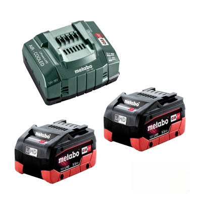 18V 5.5 LiHD 145 Cordless Battery & Charger Kit Metabo AU62738105