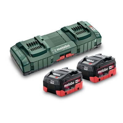 5.5 LiHD Cordless Battery & Charger Duo Kit Metabo AU62749805