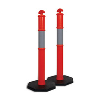 PRO Orange Hi-Vis Bollard - 8kg Base