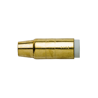 Nozzle Brass Tapered w/insulator 400A Bernard BE4492 Each 