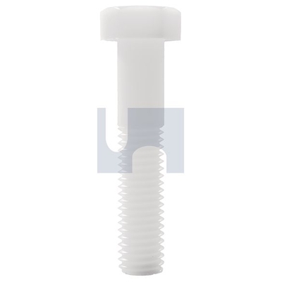 Nylon Natural Finish Hex Head Bolt Imperial Hobson