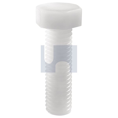 Nylon Natural Finish Hex Head Set Screw Imperial Hobson