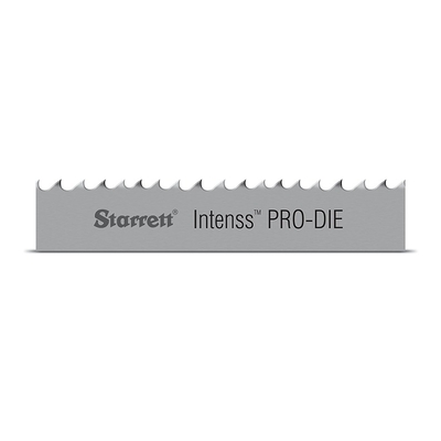 1440mm Welded-Intenss Pro-Die Bi-Metal (8-12TPI, 13mm x 0.65mm) Starrett BSW-IPD13x8-12/P-1440