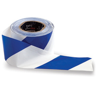 Pro Barricade Tape - Blue-White BW10075