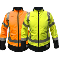 Hi Vis Flame Retardant & Anti-static Softshell Jacket BW2300T8