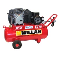 Air Compressor C-Series 240V 2.2 HP 60 Litre Tank Mcmillan C12