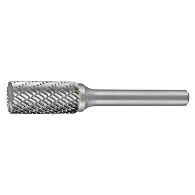 Carbide Burr Cylindrical End Cut 5/8" x 1" Head 1/4" Shank DC Holemaker CB-SB6