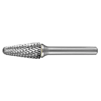 Carbide Burr Tapered Radius End 1/4" X 5/8" Head 1/4" Shank DC CB-SL1 CB-SL1