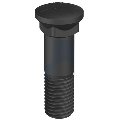 1UNC X 3-3/4mm Plain Finish Plow Bolt Long Shoulder Grade 9 Imperial Hobson CBLG9PC1000375 Pack of 30