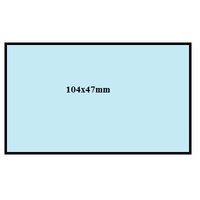 104 x 47mm Welding Cover Lens