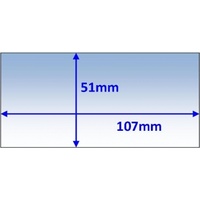 Clear Inner Lens 107 x 51mm Suits various Models of Weldclass/ WIA & Others PKT:5  