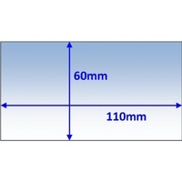 Clear Outer Lens for Kemppi Beta 60 & Others 110 X 60mm PKT:10