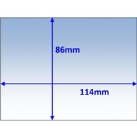 Clear Outer Lens 114 X 86mm for Weldclass Chameleon / Miller Flame /Xii CL11486-10 Pkt : 10