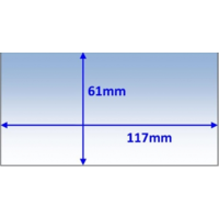 Clear Inner Lens 117 X 61MM PKT 5