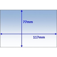 Clear Inner Lens 117 x 77mm Suits Speedglas 9100XX PKT:5 