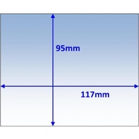 Clear Outer Lens 117 x 95mm Suits Servore SV5000 CL11795-10