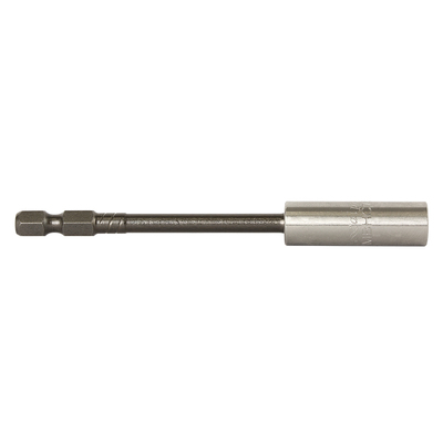 Thunderzone Magnetic Bit Holder With C Ring 1/4in x 150mm Alpha CMBHC150SS Carded