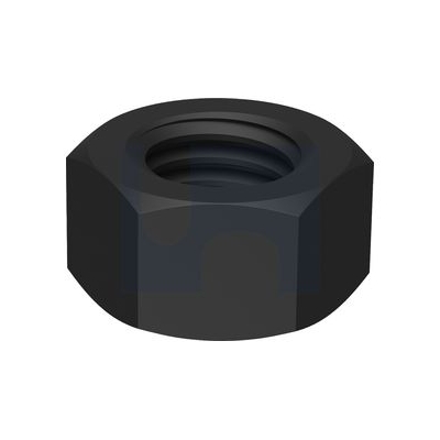 Plain Finish Plow Nut Grade 8 Imperial Hobson