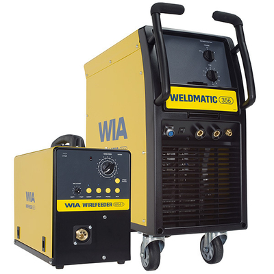 Weldmatic 356 With W64-1 4 Roll Drive Wire Feeder WIA CP147-1