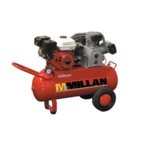 Petrol Compressor 60 Litre Tank Recoil Start CP23
