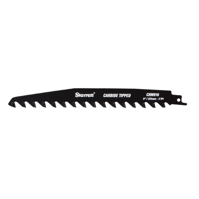 Cement Carbide Recip Blade 225mm 16 Tooth Starrett CRM916-1