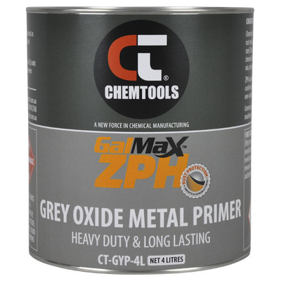GalMax ZPH Grey Oxide Metal Primer ChemTools CT-GYP-4L