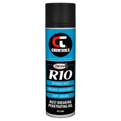 DEOX R10 Rust Breaking Penetrating Oil 300g Aerosol ChemTools CT-R10-300