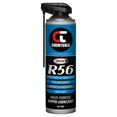 DEOX R56 Industrial (Prev. Multi-Purpose) Super Lubricant 400g Aerosol ChemTools CT0R56-400