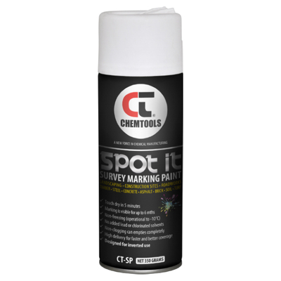 Spot it Marking Paint White 350g Aerosol