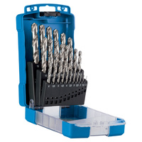 Drill D101 MTLSM2 Set 19Pce Jobber HSS 1.0 - 10.0 x 0.5mm Sutton Tool D101MTLSM2