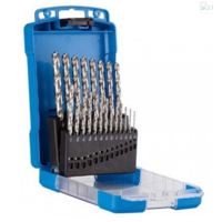 DRILL D101 S2 SET 21Pce JOBBER HSS 1/16 - 3/8 x 1/64ths