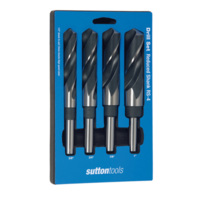Reduced Shank Drill Set D188 4 Piece 1/2" shank Imperial Sutton D188RS4
