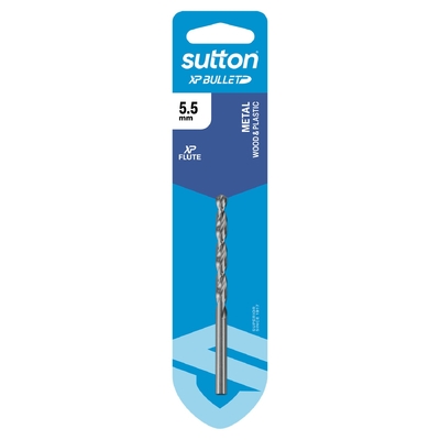 Drill D220 Jobber HSS XP Bullet Carded 5.5mm Sutton D220H0550