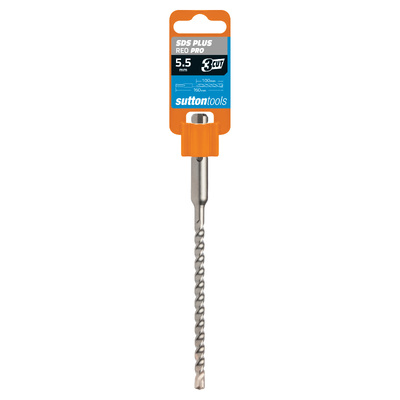 Drill D623 Masonry SDS Plus 3Cut 5.5mm x 160mm Sutton Tools D6230550