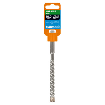 Drill D632 Masonry SDS Plus 4 Cut 10 mm x 160mm Sutton Tools D6321000