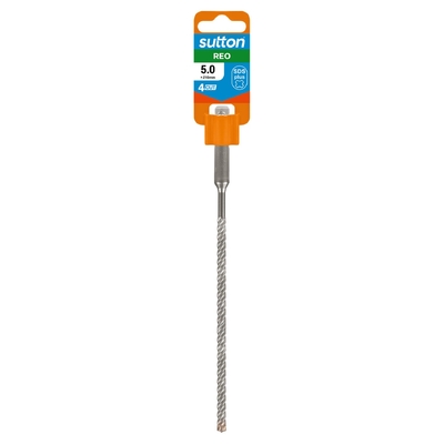 Drill D633 Masonry SDS Plus 4Cut 5mm x 210mm Sutton Tools D6330500