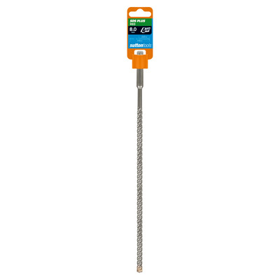 Drill D635 Masonry SDS Plus 4 Cut 8mm x 310mm Sutton Tools D6350800