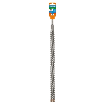 Drill D637 Masonry SDS Plus 4Cut 25mm x 460mm Sutton Tools D6372500