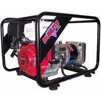 5.8 kVA Honda GX340 Petrol Powered Generator DGUH5ES-2